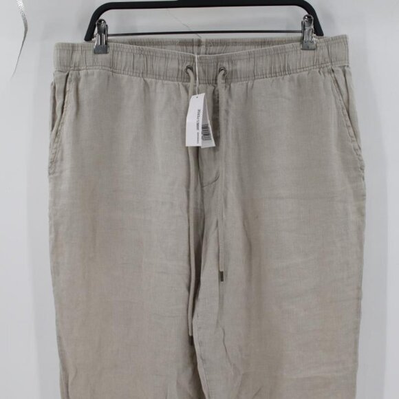 NEW James perse pants Mens 3 Terry flight pants linen mineral pigment mko1370 - Picture 2 of 16